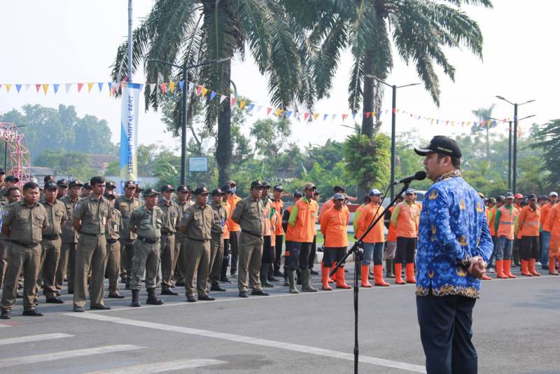 Pemkot Tangerang Lakukan Operasi Kebersihan Gabungan, Arief: Kota Bersih, untuk Kenyamanan Semua