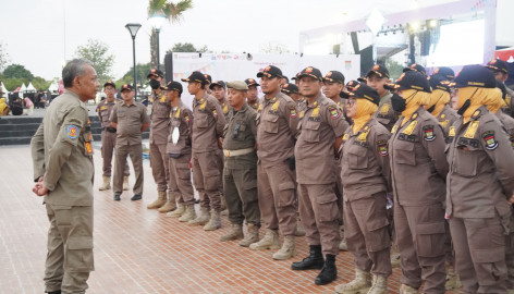 200 Personel Satpol PP Amankan HUT Ke-391 Kabupaten Tangerang