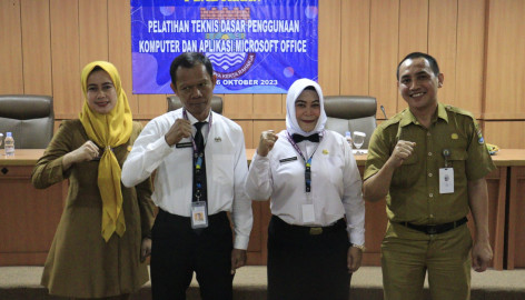 BKPSDM Kabupaten Tangerang Gelar Pelatihan Teknis Dasar Penggunaan Komputer dan Aplikasi Microsoft Office