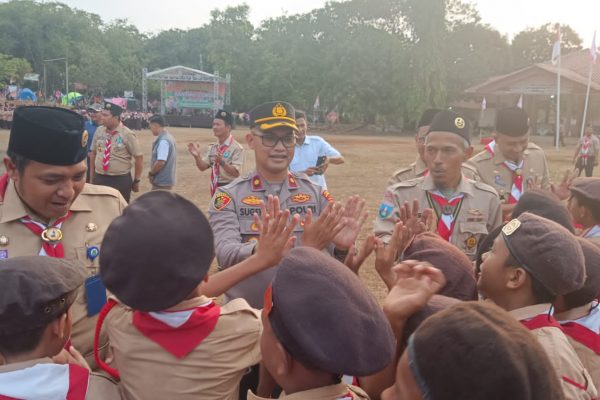 Kapolsek Hadiri Pembukaan Jambore Ranting Curug 2023