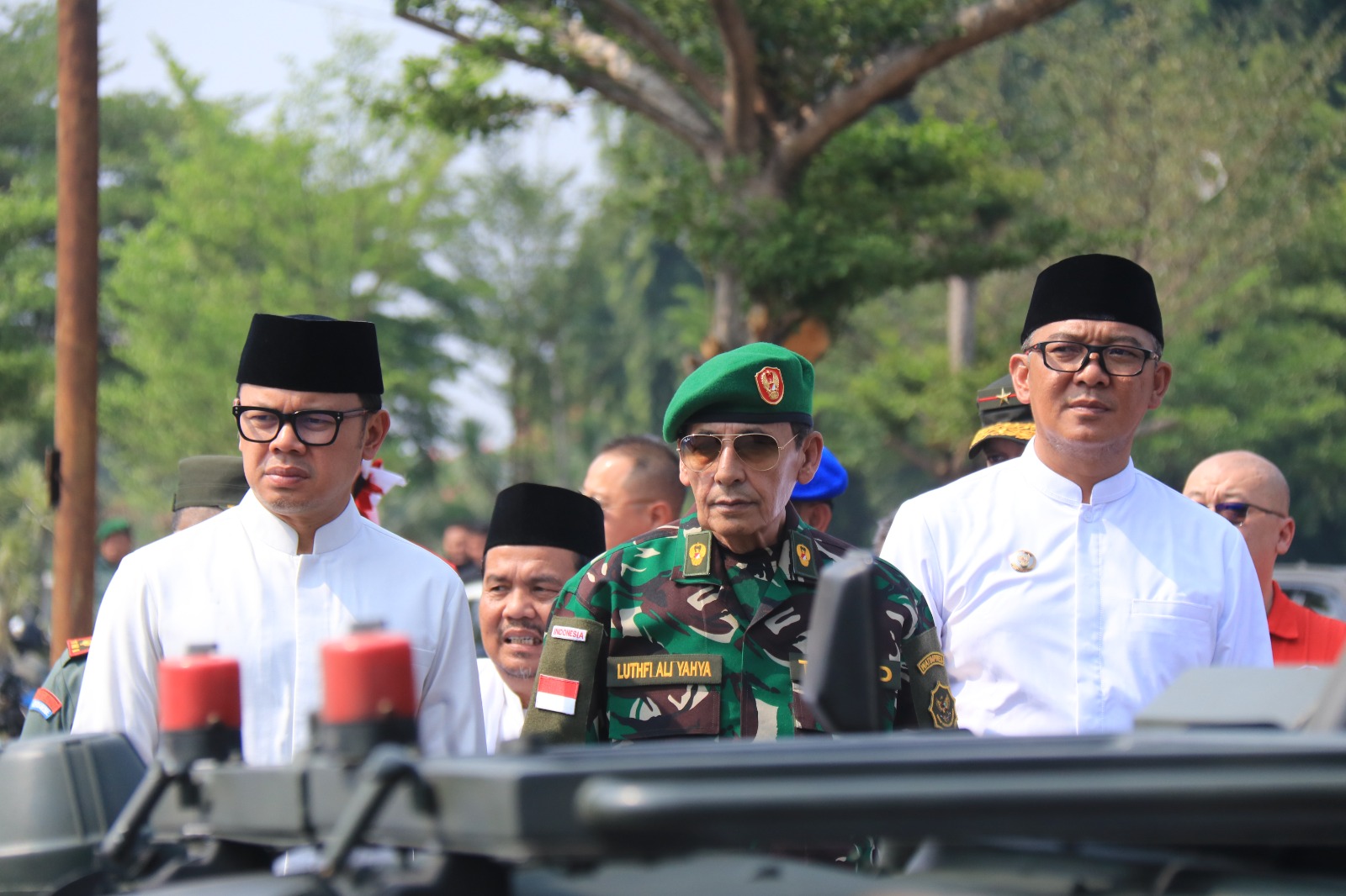 Habib Muhammad Luthfi Bin Yahya Bersama Bupati dan Walikota serta Forkopimda se-Bogor Raya Lakukan Ziarah dan Kirab Kebangsaan