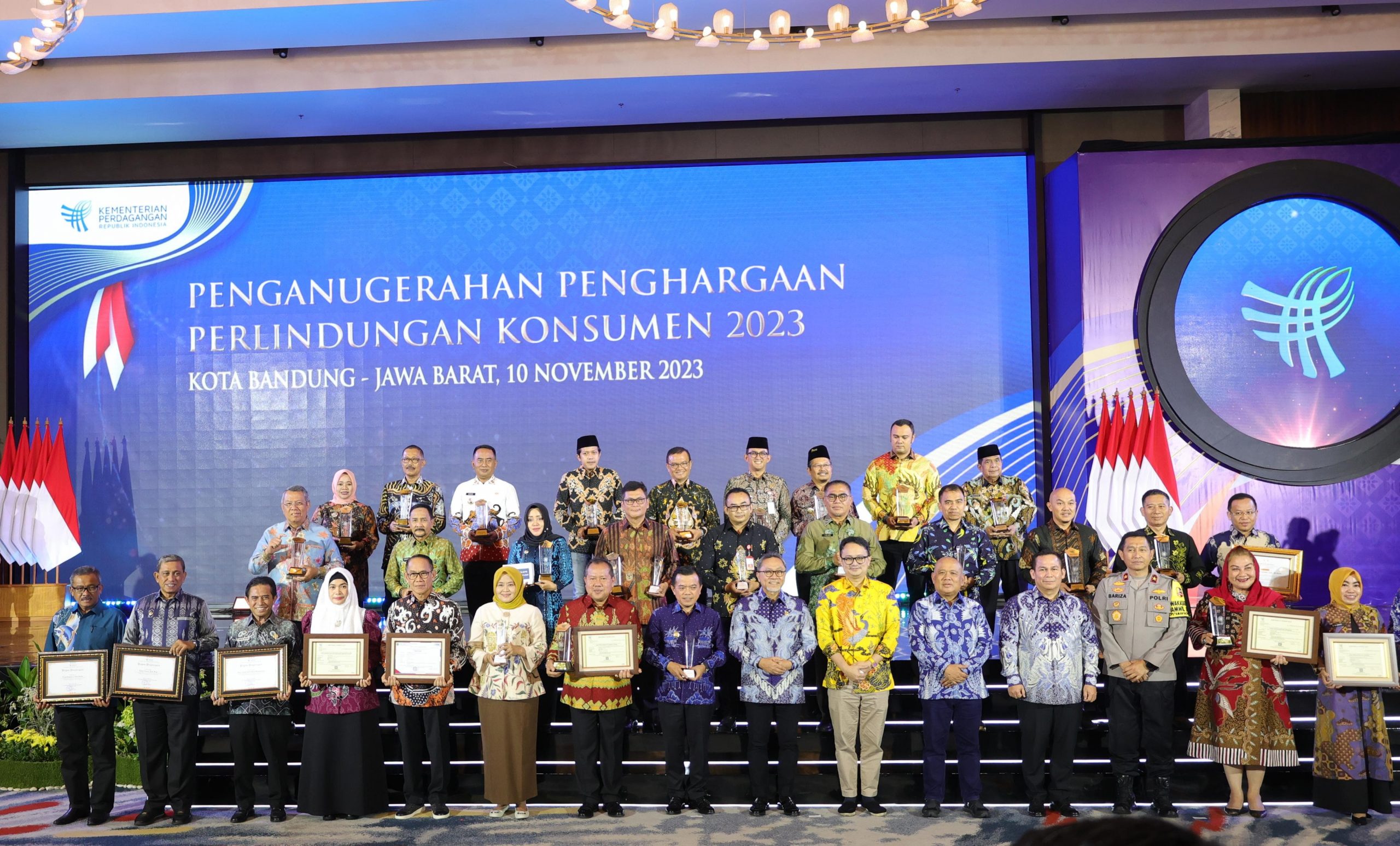 Pemkot Tangerang Selatan Raih Penghargaan Daerah Tertib Ukur dari Kemendag RI