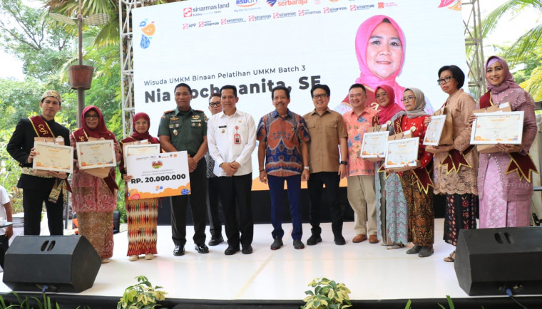 Pj Bupati Tangerang Hadiri Festival UMKM Sinarmas Land