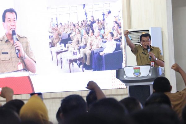 Sekda Kabupaten Tangerang Luncurkan Aplikasi TransDigi ASN Gemilang dan Simata