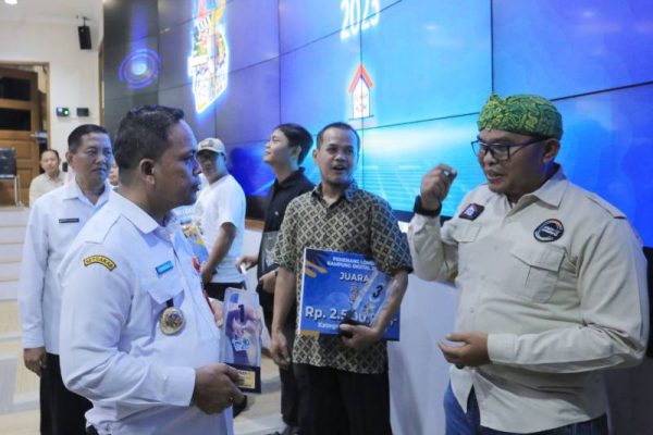 Pj Wali Kota Tangerang Minta Juara Lomba Kampung Digital Tak Berhenti Berinovasi