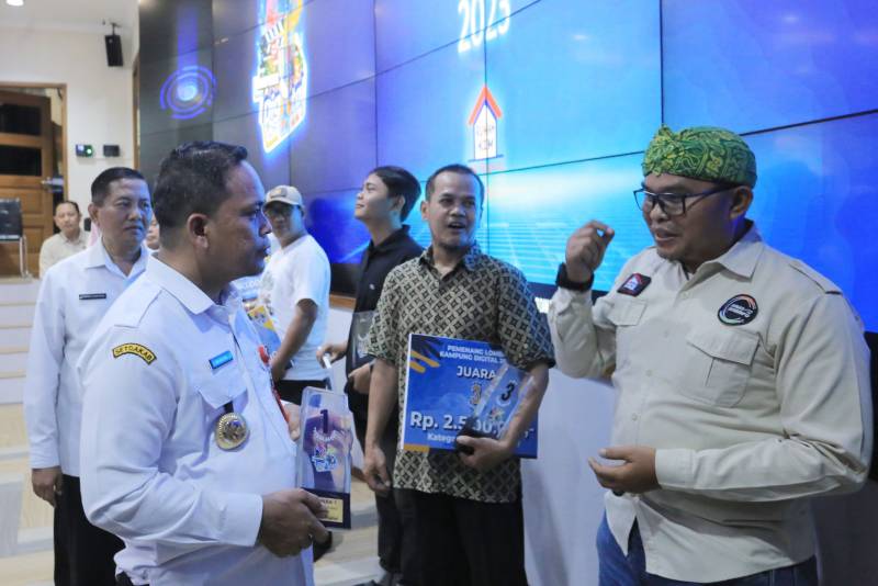 Pj Wali Kota Tangerang Minta Juara Lomba Kampung Digital Tak Berhenti Berinovasi