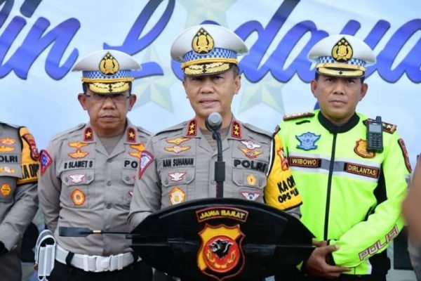 Kakorlantas Tinjau Kesiapan Jalur One Way di Tol Cipali-Majalengka