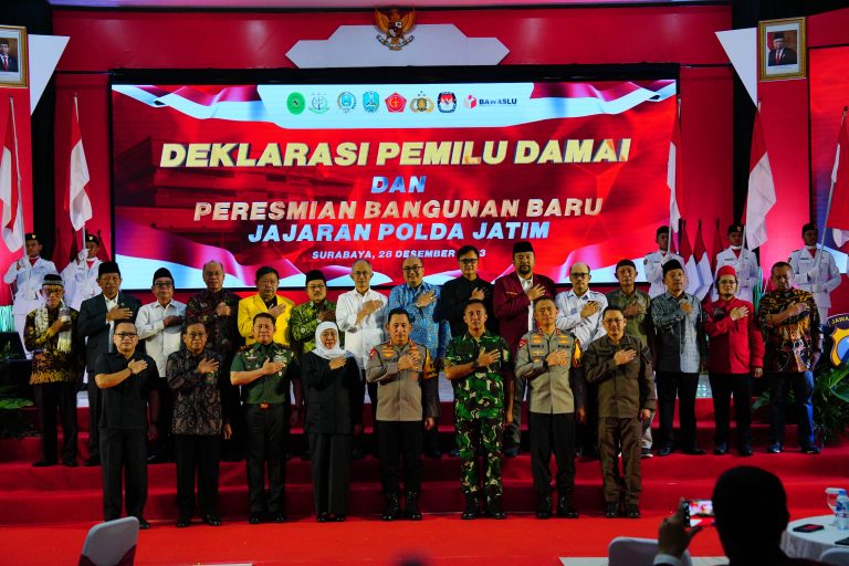 Deklarasi Pemilu Damai, Kapolri: Persatuan-Kesatuan Kekuatan Bangsa untuk Indonesia Lebih Baik