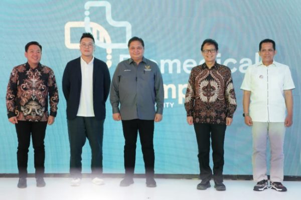 Pj Bupati Tangerang Dampingi Menko Ekonomi dan Menkes di Peluncuran Biomedical Campus