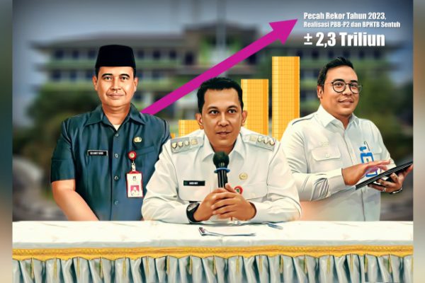 Rekor Tahun 2023, Realisasi PBB-P2 dan BPHTB Capai Rp2,3 Triliun