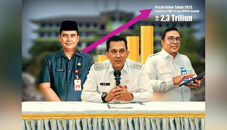 Rekor Tahun 2023, Realisasi PBB-P2 dan BPHTB Capai Rp2,3 Triliun