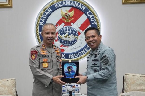 Tingkatkan Sinergitas dan Kerjasama, Kakorpolairud Kunjungi Bakamla