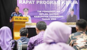 Pj Bupati Buka Rakor TPID Kabupaten Tangerang