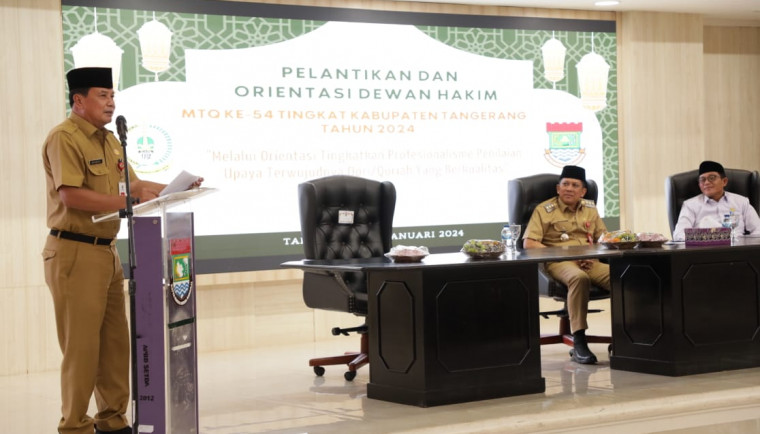 Sekda Kabupaten Tangerang Harapkan Dewan Hakim Beri Penilaian Berkualitas
