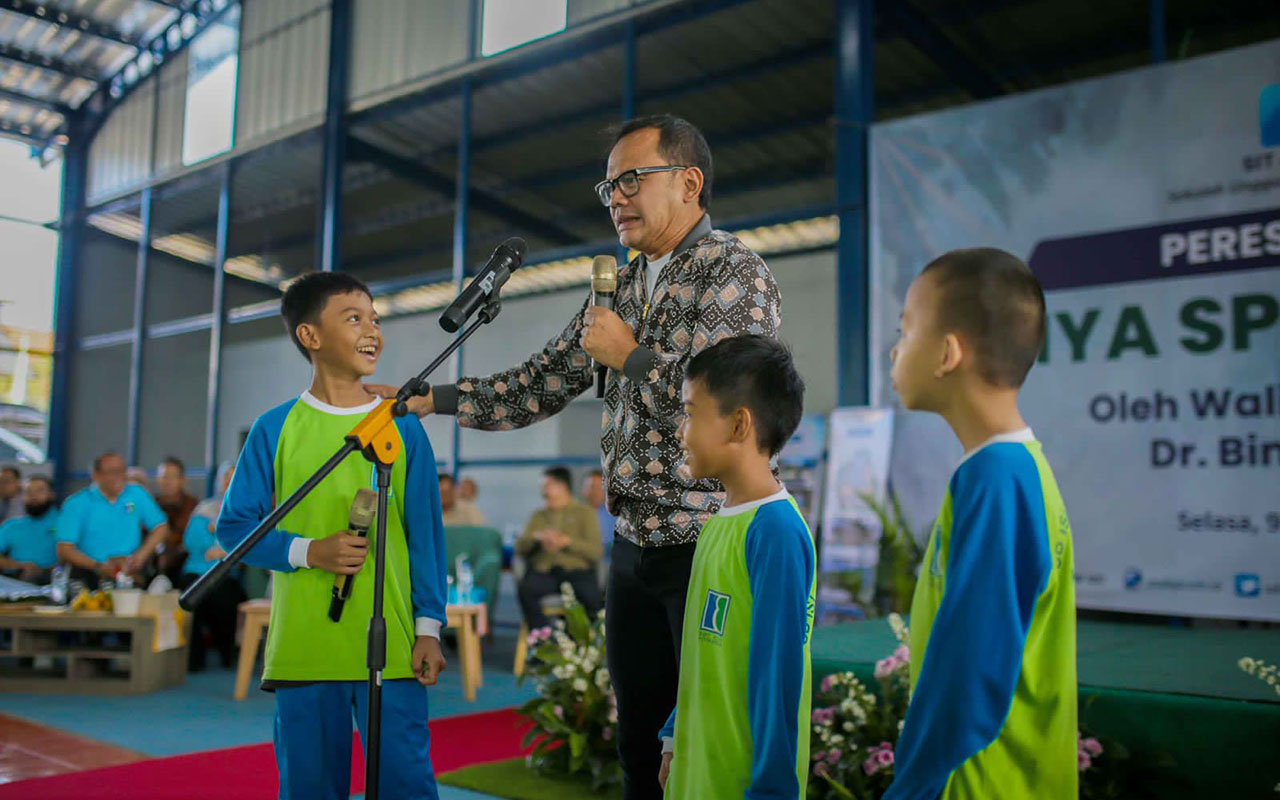 Wali Kota Bogor Meresmikan Aliya Sport Hall