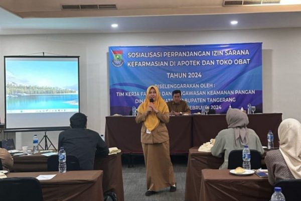 Dinkes Sosialisasi Izin Usaha untuk Mewujudkan Layanan Kefarmasian Bermutu