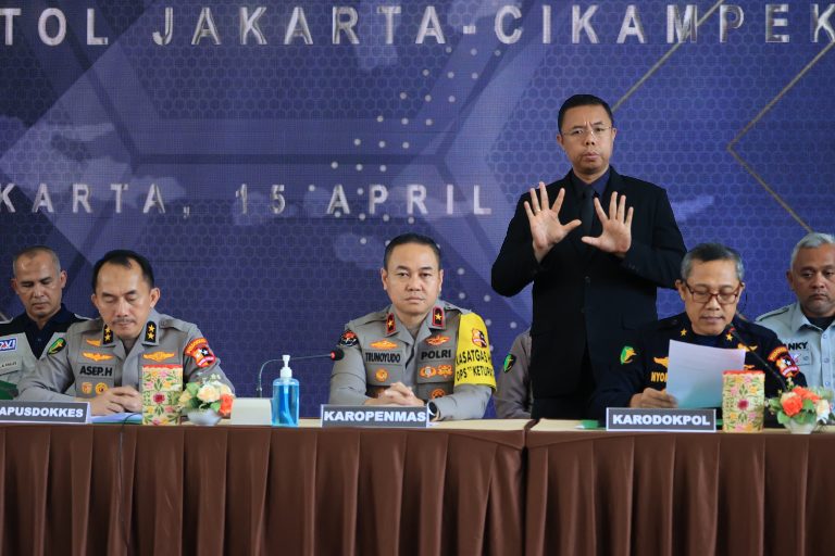 Polri Menyatakan Bahwa Kelelahan Sopir Jadi Penyebab Kecelalakaan di Tol Japek KM 58