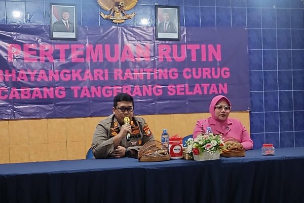 Pertemuan dan Perkenalan Kapolsek Baru dengan Pengurus Bhayangkari Ranting Curug