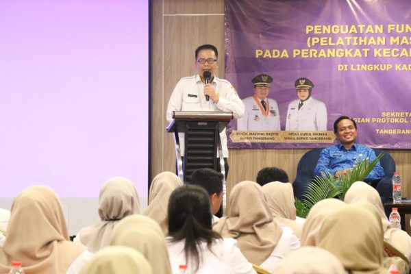Asda Buka Pelatihan Master of Ceremony Bagi Perangkat Kecamatan, Kelurahan, BUMD dan OKP