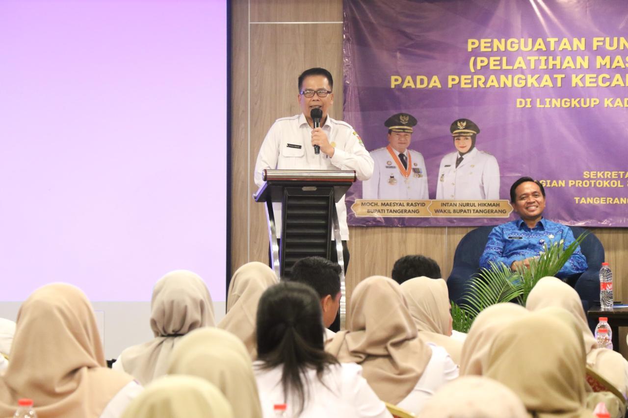 Asda Buka Pelatihan Master of Ceremony Bagi Perangkat Kecamatan, Kelurahan, BUMD dan OKP