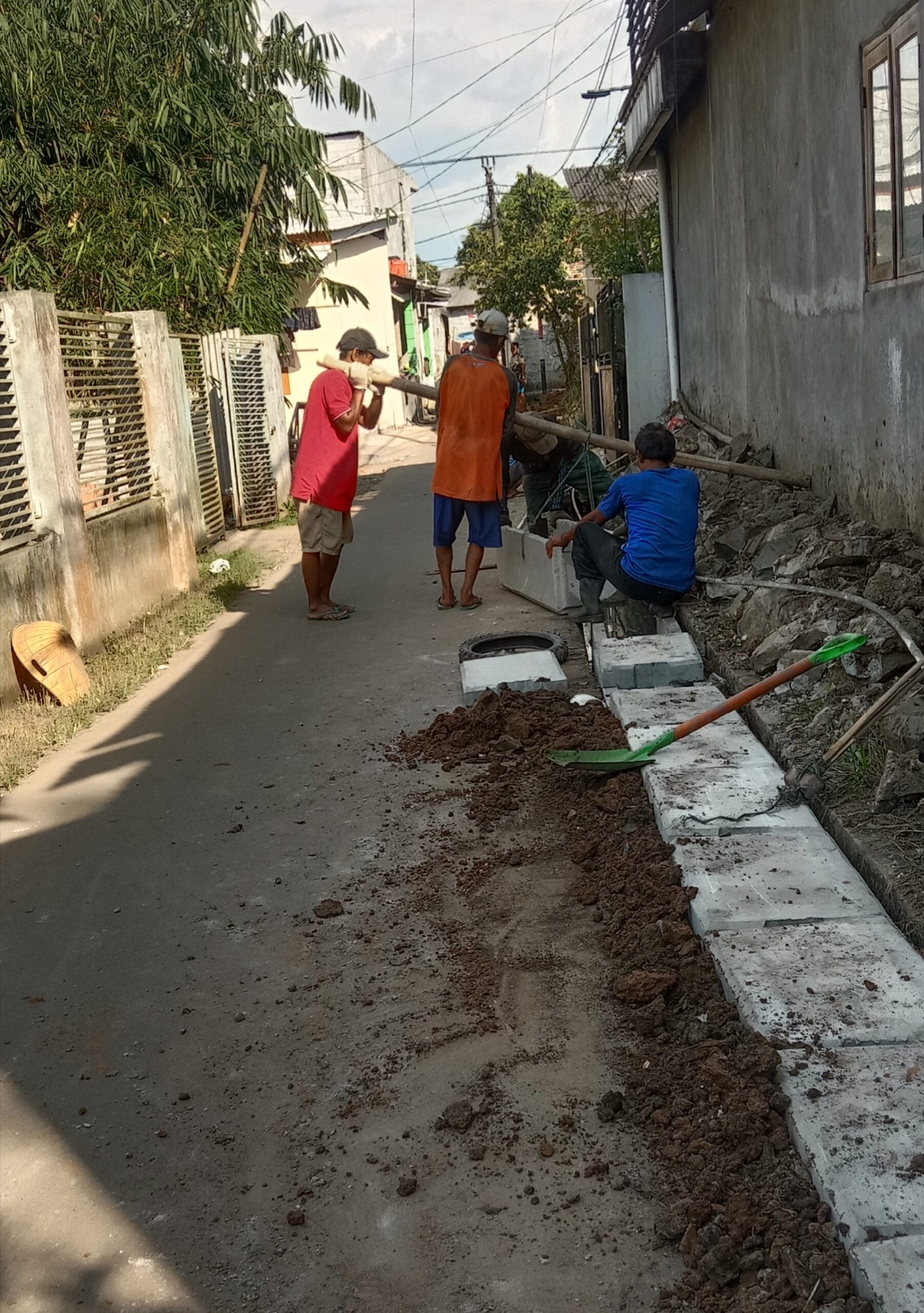 Proyek Saluran Air di Kecamatan Panongan Diduga Tidak Sesuai Teknis Pengerjaan Dan Kangkangi UU KIP