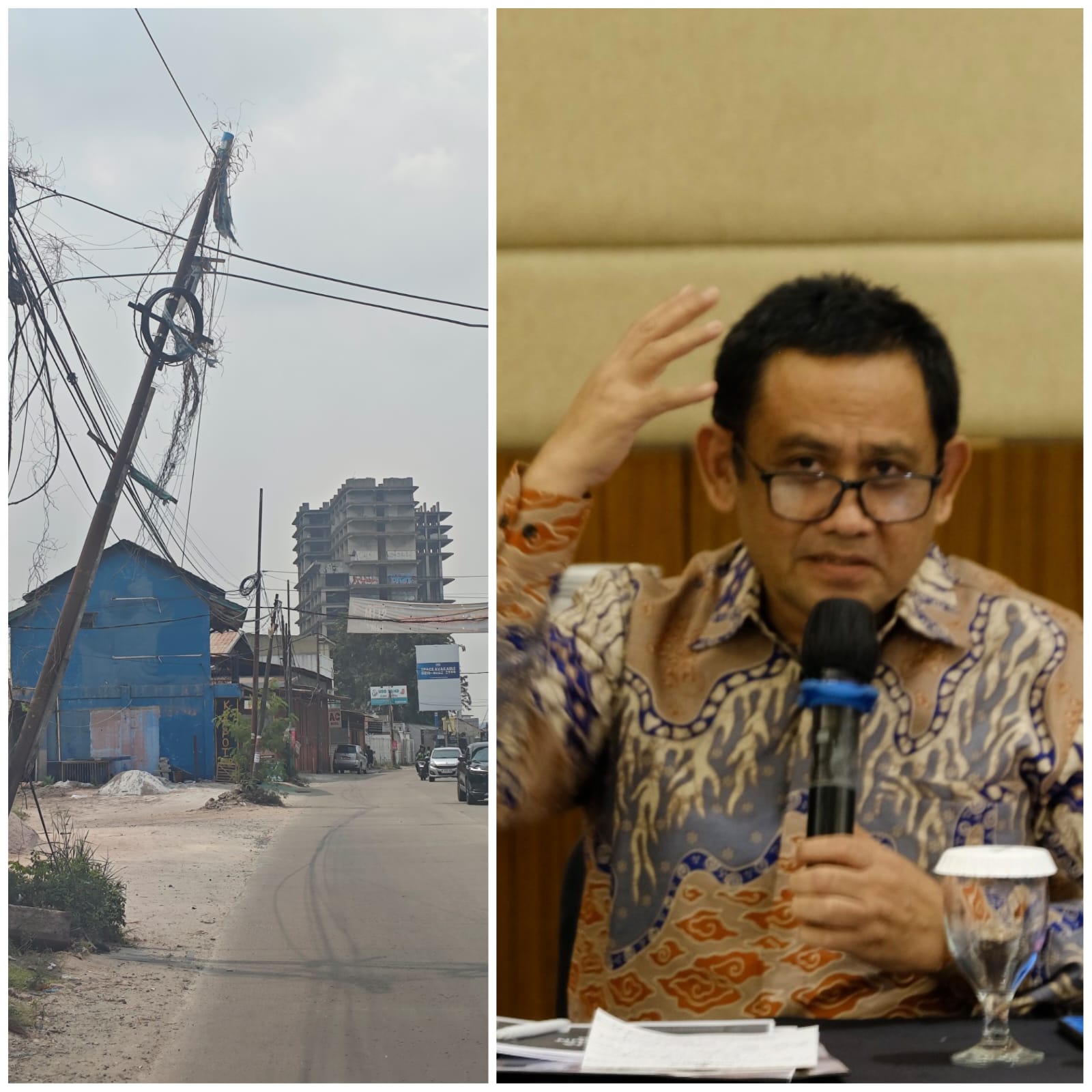 Kabel Semrawut Jadi Peluang PAD, Aleg PKS Hidayatullah Berharap Perda Penataan Utilitas 2027 Mendapat Dukungan Seluruh Pihak